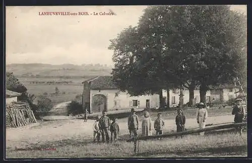 AK Laneuveville-aux-Bois, Le Calvaire