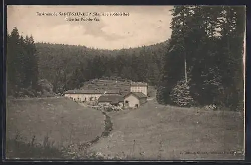 AK Saint-Sauveur, Scieries Pot-de-Vin dans la forêt