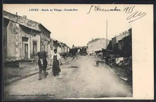 AK Lucey, Entrée du Village, Grande-Rue