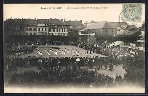 AK Longwy-Haut, Fête de gymnastique sur la Place d`Armes