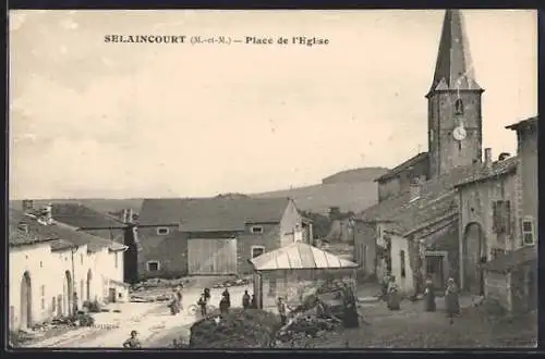 AK Selaincourt, Place de l`Église