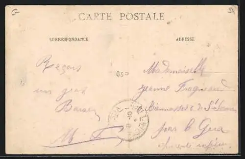 AK Ceintrey, Grande-Rue animée avec habitants et bâtiments historiques