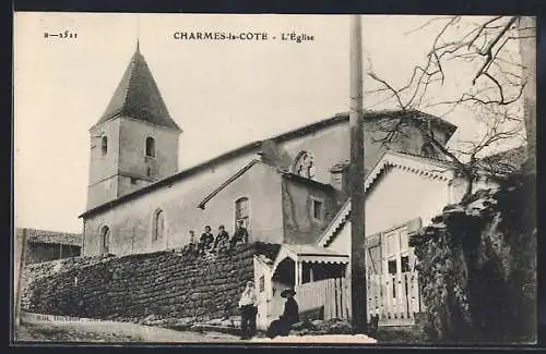 AK Charmes-la-Côte, L`Église