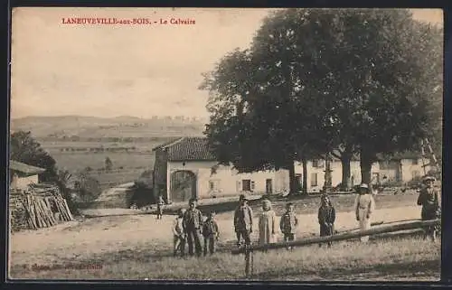 AK Laneuveville-aux-Bois, Le Calvaire
