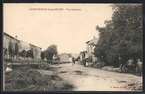 AK Laneuveville-devant-Bayon, Vue intérieure