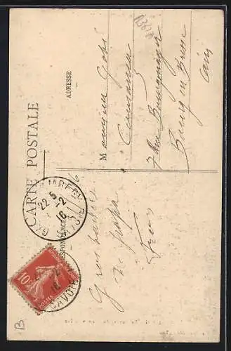 AK Foug, Le Tunnel du Chemin de Fer