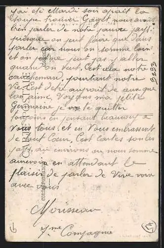 AK Badonviller, Café du Centre pendant la Guerre de 1914-1918