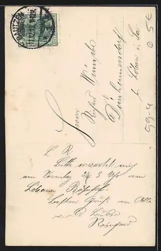 AK Frau sitzt auf einer Uhr mit besonderen Daten 11. 12. 1913