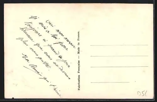 AK Langage des Timbres, Paar, Blumen, Briefmarken mit Botschaften