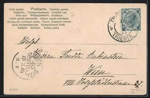 AK Vater mit sieben kleinen Kindern zu Hause