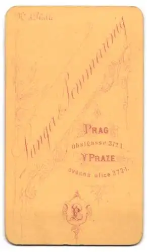 Fotografie Langer & Pommerrenig, Prag, Obstgasse 372, Porträt einer jungen Frau