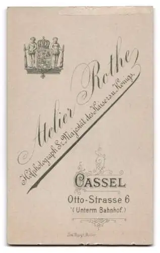 Fotografie Atelier Rothe, Cassel, Otto-Strasse 6, Mutter mit Kind