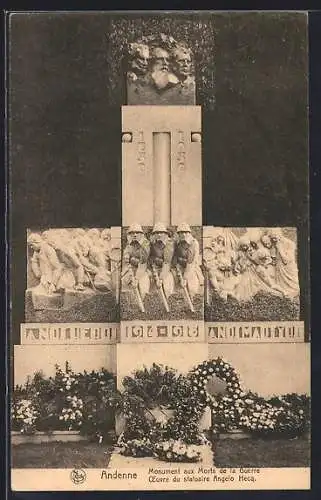 AK Andenne, Monument aux Morts de la Guerre