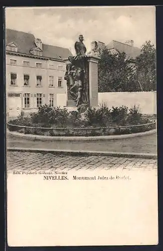 AK Nivelles, Monument Jules Burlet