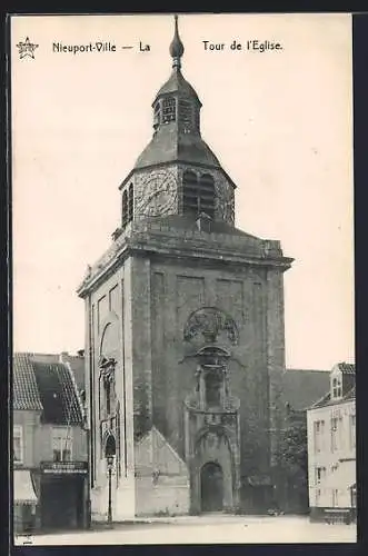 AK Nieuport-Ville, La Tour de l`Eglise