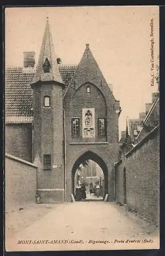 AK Mont-Saint-Amand, Beguinage, Porte d`entree