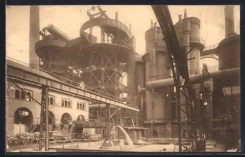 AK Couillet, Usines Metallurgiques du Hainaut, Granulation du laitier