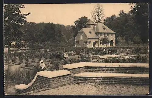 AK Jodoigne, Ecole Normale Provinciale pour Jeunes Filles, Jardin botanique, Serre et Ferme