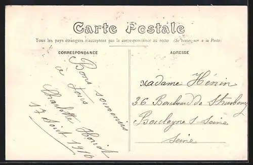 AK Chalivoy-Milon, Château d`Isserlieux côté Sud-Ouest