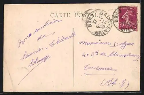 AK Saint-Satur, Vue Générale