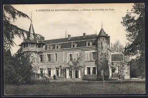 AK Ourouer-les-Bourdelins, Château de Chalivoy-les-Noix