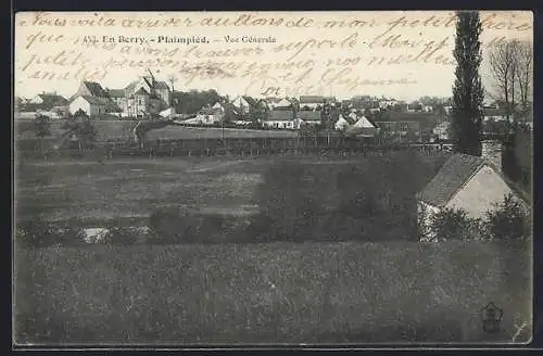 AK Plaimpied, Vue générale du village en Berry