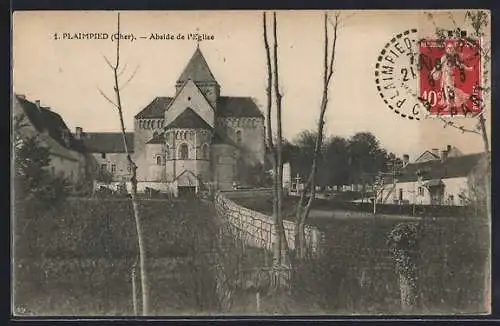 AK Plaimpied, Abside de l`église