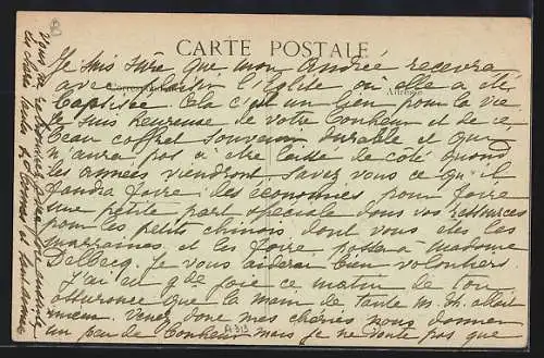 AK Saulzais-le-Potier, Place de l`Église