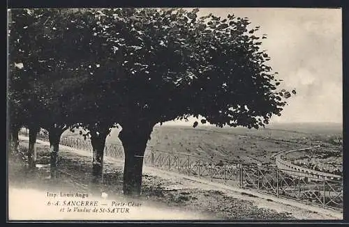 AK Sancerre, Porte César et la Plaine de St-Satur