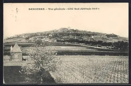 AK Sancerre, Vue générale, Côté Sud (Altitude 305m)