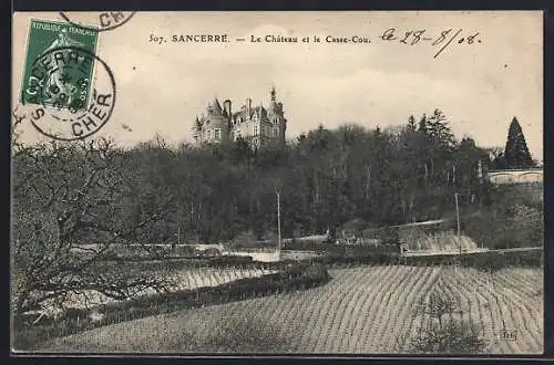 AK Sancerre, Le Château et le Casse-Cou