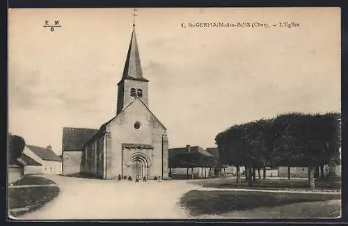 AK Saint-Germain-de-Bois, L`Église