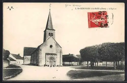 AK Saint-Germain-des-Bois, L`Église