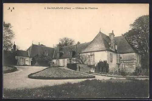 AK Sainte-Solange, Château de Mazières