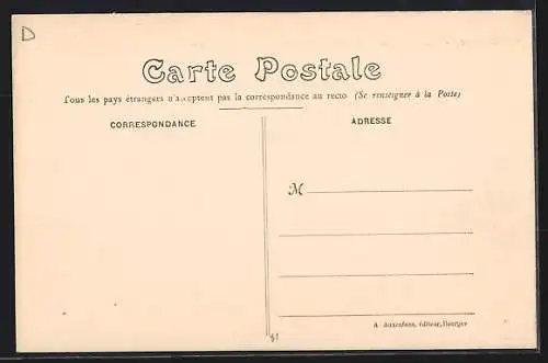 AK Saint-Palais, Vue prise de la petite Route de Saint-Martin