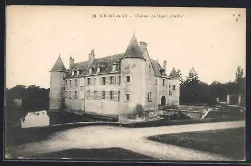 AK Saint-Éloy-de-Gy, Château de Dampierre, côté Est