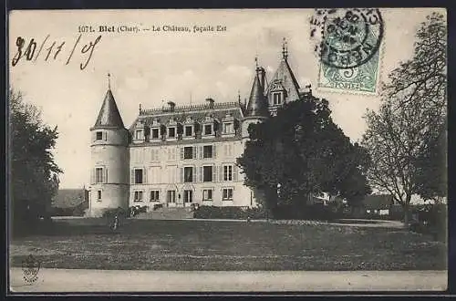 AK Blet, Le Château, facade Est