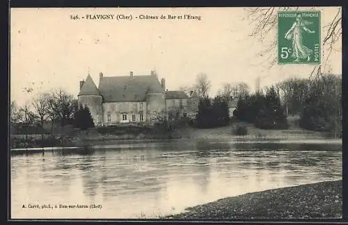 AK Flavigny, Château de Bar et l`Étang