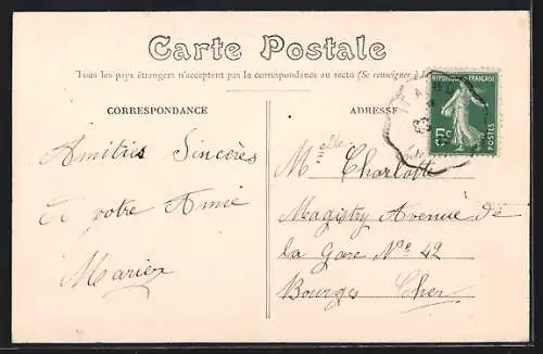 AK Ménetou-Salon, Le Château, côté Sud