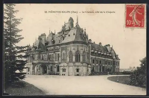 AK Menetou-Salon, Le Château, côté de la Chapelle