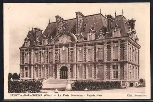 AK Neuvy-sur-Barangeon, Le Petit Séminaire, Facade Nord