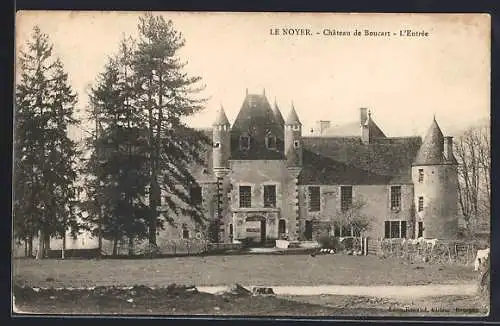 AK Le Noyer, Château de Boucart, L`Entrée