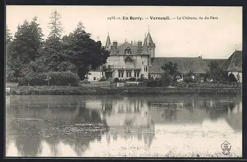 AK Verneuil, Le Château vu du Parc
