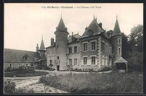 AK Verneuil, Le Château, côté Nord