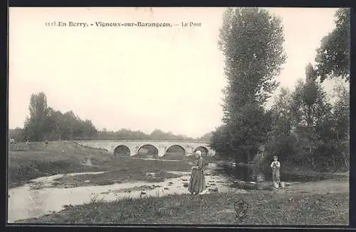 AK Vignoux-sur-Barangeon, Le Pont