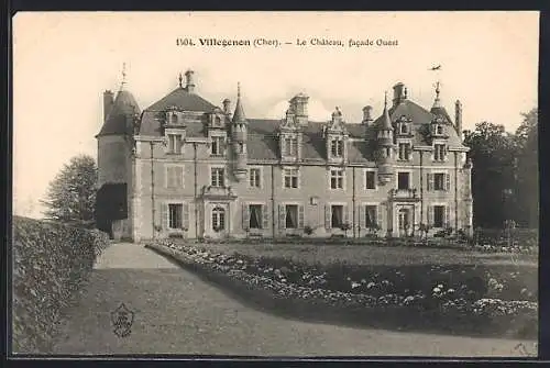 AK Villegenon, Le Château, facade Ouest