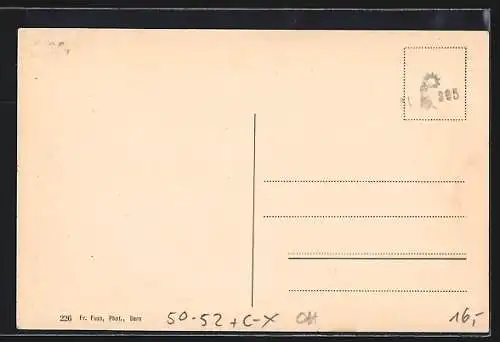 AK Bern, Milchfuhrmann mit Hunde-Gespann