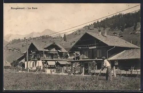 AK Rougemont, La Gare