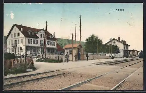 AK Lucens, Hotel am Bahnhof