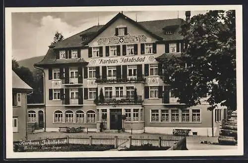 AK Gonten, Blick auf Kurhaus Jakobsbad